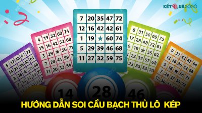 Hướng dẫn soi cầu bạch thủ lô kép hôm nay bất bại
