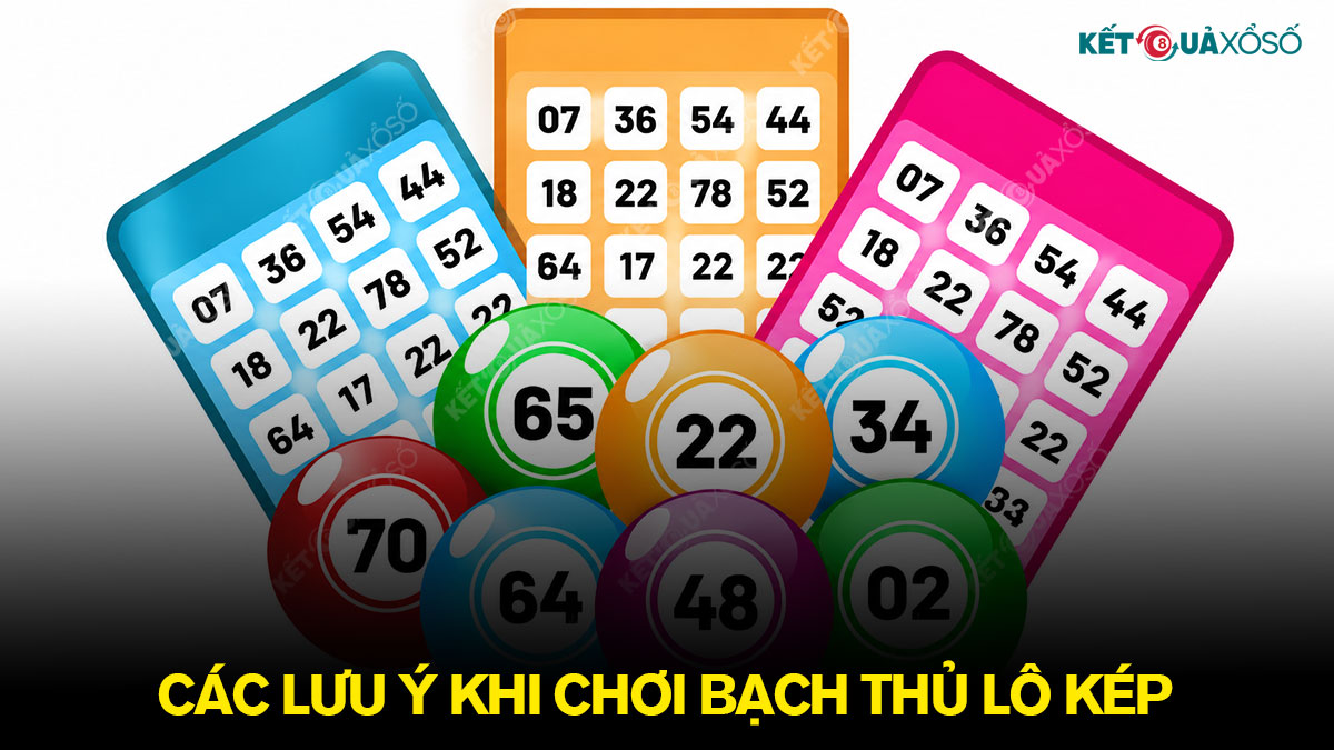Lưu ý khi đánh bạch thủ lô kép miền bắc